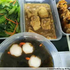 Tingkat - 3 Dishes + 1 soup/ 4 Dishes  (20 days)(Dinner)
