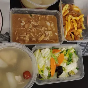 Tingkat - 3 Dishes + 1 soup/ 4 Dishes  (20 days)(Dinner)