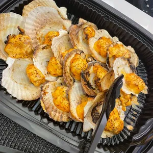 Torched Mentaiko Scallops