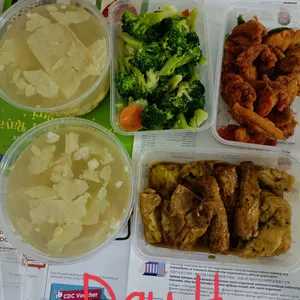 Trial Tingkat - 3 Dishes + 1 soup/ 4 Dishes (5 days)(Dinner)