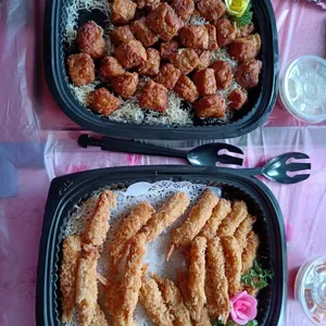 炸天妇罗虾              Fried Tempura Prawn