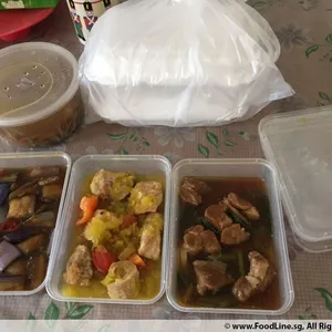 Trial Tingkat - 3 Dishes + 1 soup/ 4 Dishes (5 days)(Dinner)