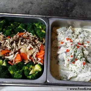 Braised Bean Curd Sheet w Broccoli & Mushroom
