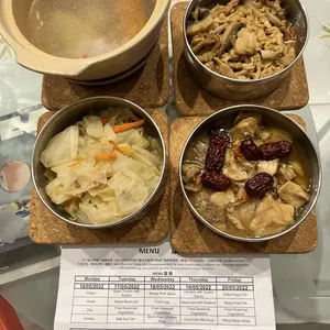 Dinner Tingkat (20 Days, 3 Dishes + Soup OR 4 Dishes)
