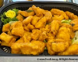 Golden Salted Egg Fish | Customer Photo | ECreative Catering Pte Ltd