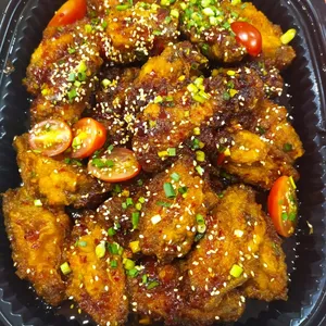 Sweet & Spicy Korean Fried Mid Wing (25 pcs)