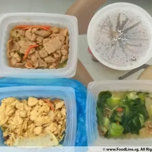 Lunch Tingkat (20 Day, 3 Dishes + Soup OR 4 Dishes)