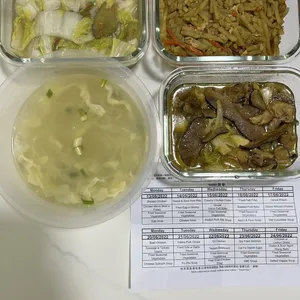 Dinner Tingkat (20 Days, 3 Dishes + Soup OR 4 Dishes)