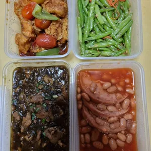 Tingkat - 3 Dishes + 1 soup/ 4 Dishes  (20 days)(Dinner)
