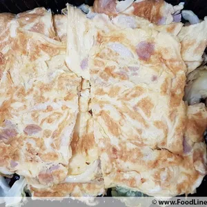 Foo Yong Chicken Sausage Egg