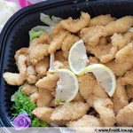 酥炸面包鱼片        Breaded Fish Fillet