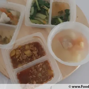 Lunch/Dinner Tingkat (5 Days, 3 Dishes + Soup OR 4 Dishes)