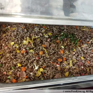 Singapore Style Fried Brown Rice 星州炒糙米饭