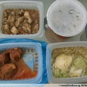 Lunch Tingkat (20 Day, 3 Dishes + Soup OR 4 Dishes)