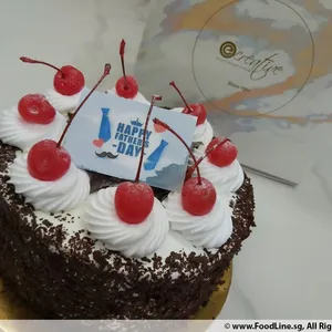 Father's Day – Black Forest Cake (600g)