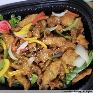 糖醋鱼片 	   Sweet & Sour Sliced Fish