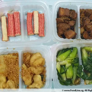 Lunch/Dinner Tingkat (5 Days, 3 Dishes + Soup OR 4 Dishes)