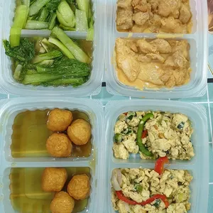 Lunch/Dinner Tingkat (5 Days, 3 Dishes + Soup OR 4 Dishes)