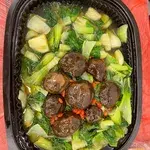 Xiao Bai Chye with Shiitake Mushrooms