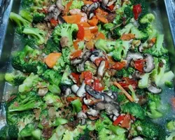 Brocolli with Mushrooms 香菇西兰花 | Customer Photo | Xiang's Catering