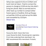 Other Food Items or Photos of Event (Please fill in below)