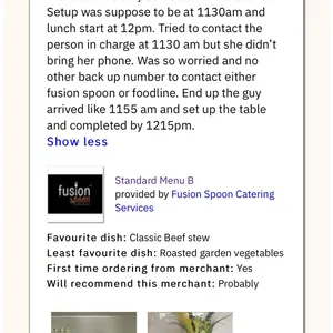 Other Food Items or Photos of Event (Please fill in below)