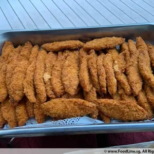 Breaded Fish Fillet w Tartar Dip