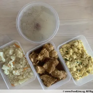 Jessie Catering Tingkat Meal - 3 dishes + 1 soup/ 4 dishes (5 days)