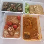 Trial Tingkat - 3 Dishes + 1 soup/ 4 Dishes (5 days)(Lunch)