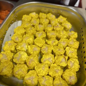 Steamed Mini Chicken Siew Mai with Sweet Sauce