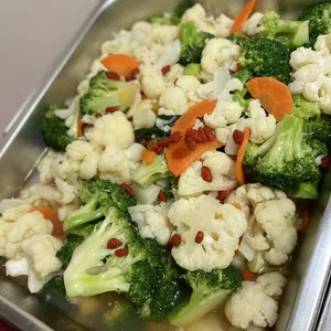 Stir Fry Cauliflower and Broccoli (Veg)