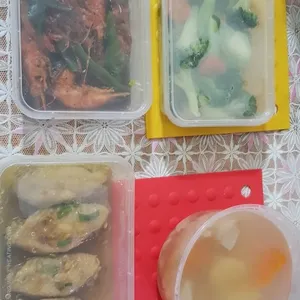 Tingkat - 3 Dishes + 1 soup/ 4 Dishes  (20 days)(Dinner)