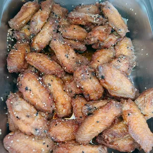 Honey Glazed Barbeque Chicken Wing