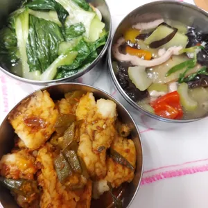 Dinner Tingkat (20 Days, 3 Dishes + Soup OR 4 Dishes)