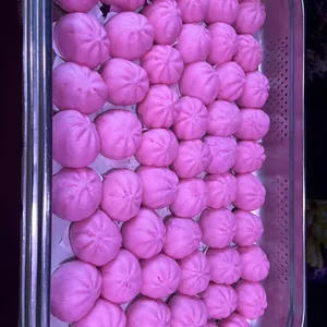 Steamed Mini Red Bean Pau