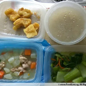 Lunch Tingkat (20 Day, 3 Dishes + Soup OR 4 Dishes)