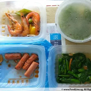 Lunch Tingkat (20 Day, 3 Dishes + Soup OR 4 Dishes)
