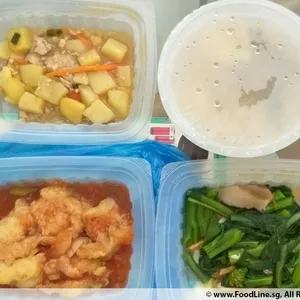 Lunch Tingkat (20 Day, 3 Dishes + Soup OR 4 Dishes)