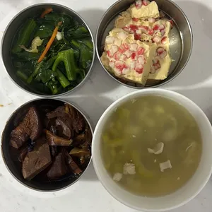 Dinner Tingkat (20 Days, 3 Dishes + Soup OR 4 Dishes)
