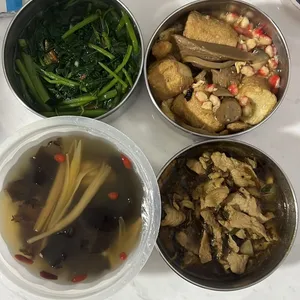 Dinner Tingkat (20 Days, 3 Dishes + Soup OR 4 Dishes)