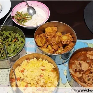 Dinner Tingkat (20 Days, 3 Dishes + Soup OR 4 Dishes)