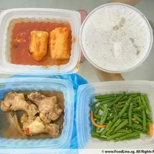 Lunch Tingkat (20 Day, 3 Dishes + Soup OR 4 Dishes)