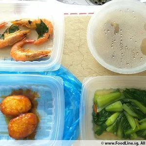 Lunch Tingkat (20 Day, 3 Dishes + Soup OR 4 Dishes)