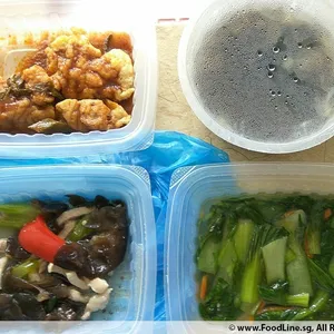 Lunch Tingkat (20 Day, 3 Dishes + Soup OR 4 Dishes)