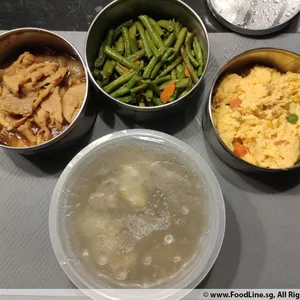 Dinner Tingkat (20 Days, 3 Dishes + Soup OR 4 Dishes)