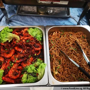 Sauteed Asian Har Lok Prawn