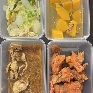 Trial Tingkat - 3 Dishes + 1 soup/ 4 Dishes (5 days)(Dinner)