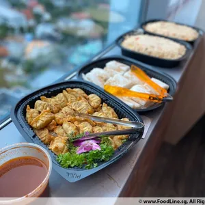 Vegetable Gyoza 																(斋) 蔬菜锅贴