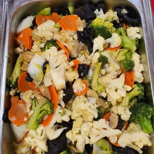 Luo Han mixed vegetables 炒罗汉菜