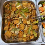 Silken tofu with mixed vegetables 什锦豆腐